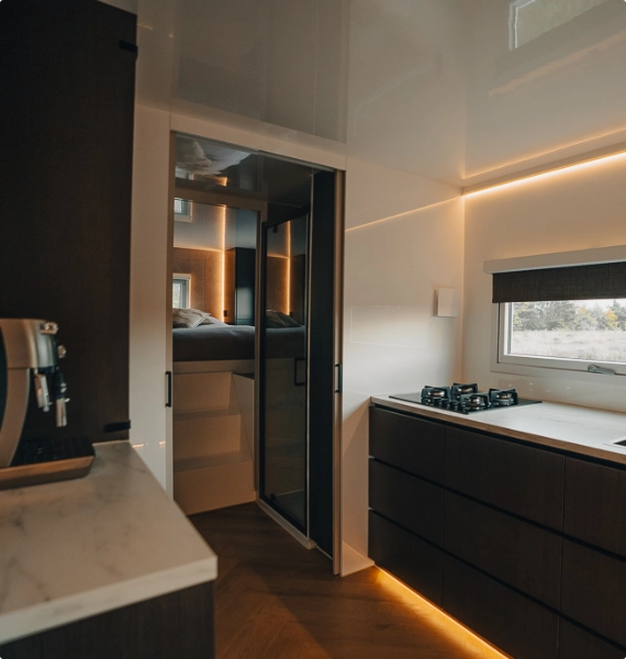 overlander kitchen interior